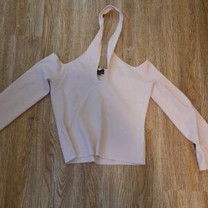 Lucy Paris Pink Off-Shoulder Top